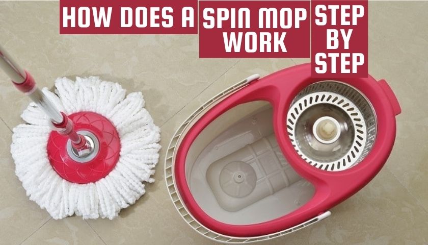 how does a spin mop work