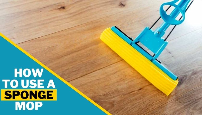 how to use a sponge mop