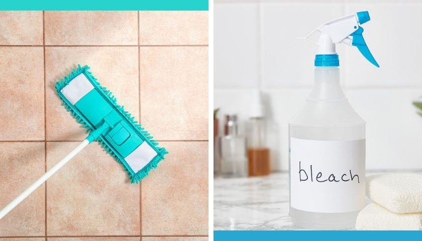 How to Mop Floor With Bleach