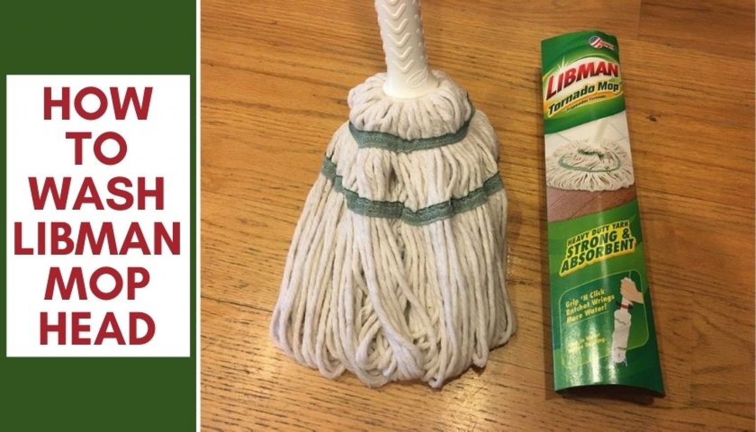 How to Wash Libman Mop Head Mops Review