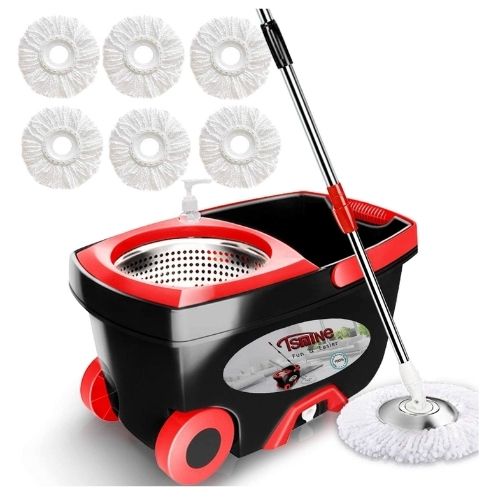 Tsmine Spin Mop and Bucket