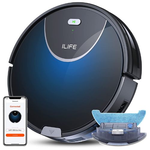 ILIFE V80 Max Mopping Robot Vacuum and Mop Combo
