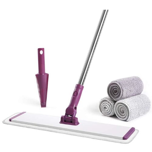 CQT Commercial Flat Microfiber Floor Mop Cleaning System