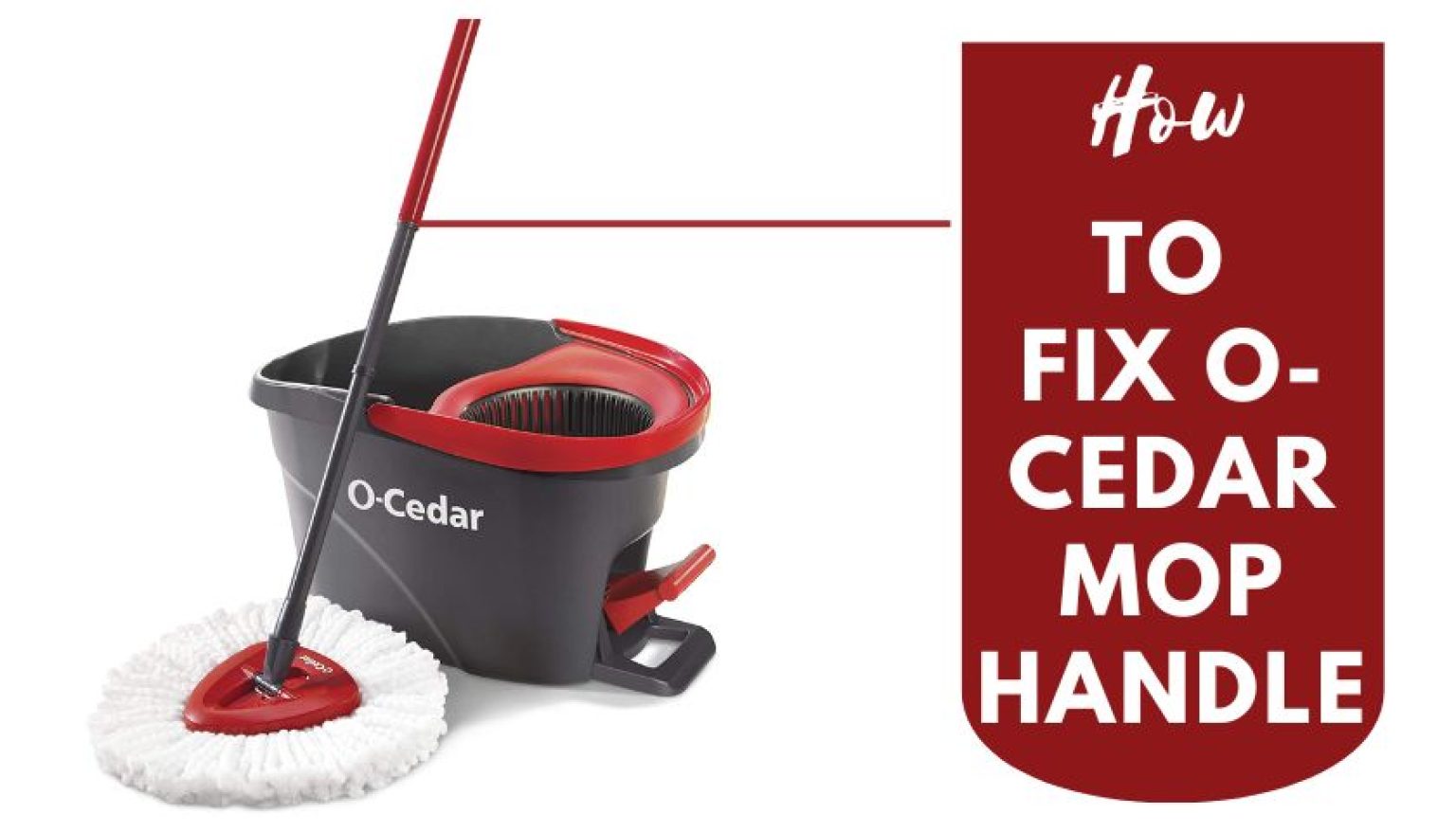 How to Fix OCedar Mop Handle Mops Review