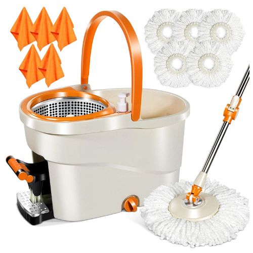 MASTERTOP Spin Mop and Bucket