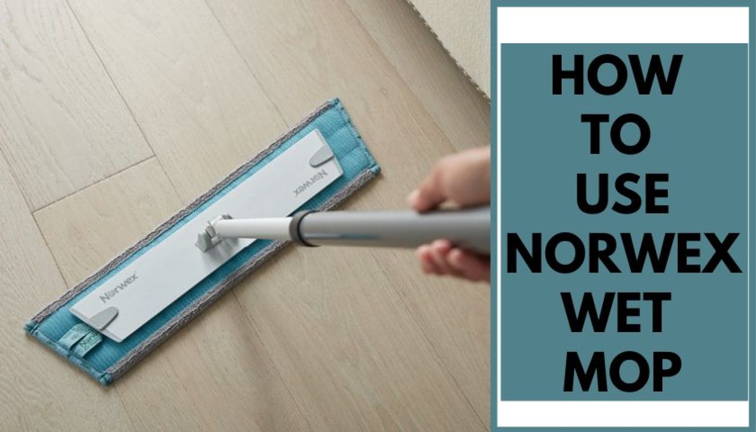 How to Use Norwex Wet Mop Mops Review