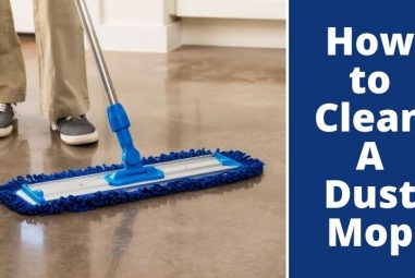 How to Clean A Dust Mop | With 2 Different & Easy Ways