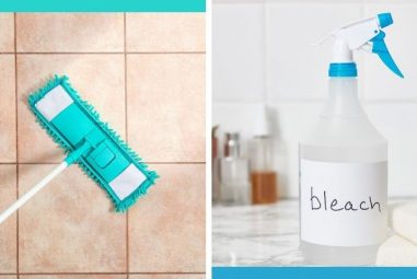 Mopping Floors with Bleach | Make an Effective Floor Cleaning Solution