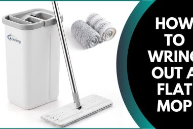 How to Wring Out a Flat Mop? [Learn Some Easy Solutions]