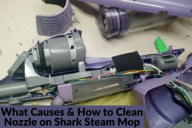 What Causes & How to Clean Nozzle on Shark Steam Mop